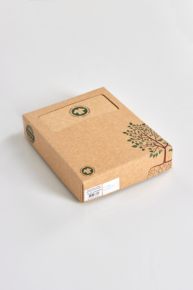 Conjunto bebé 4 peças algodão orgânico