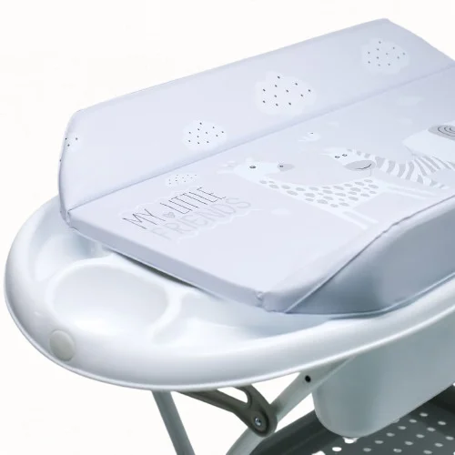 Banheira ONA C/ Muda fraldas Safari Cinza