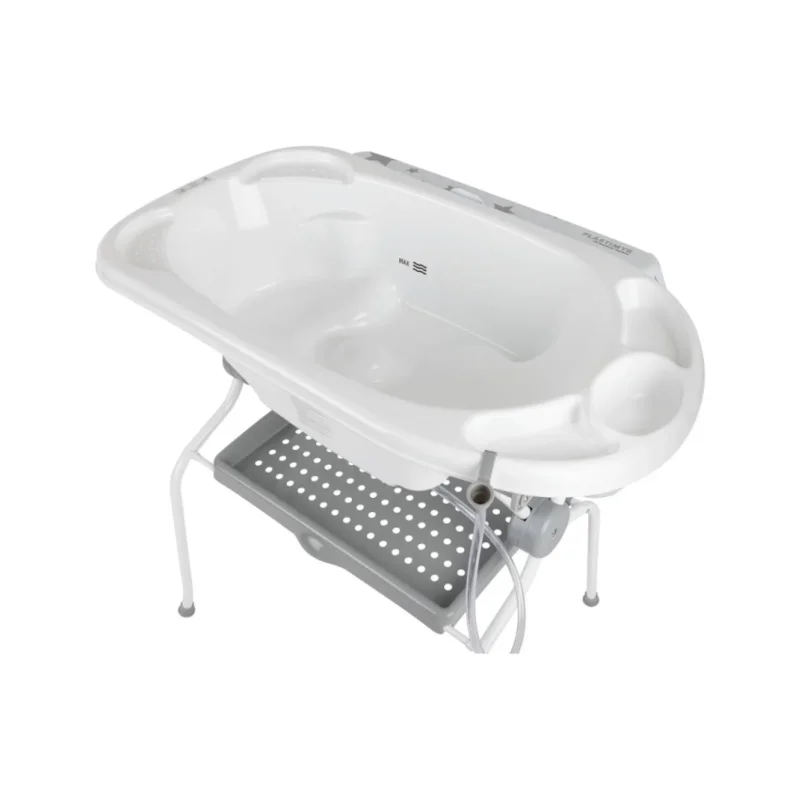 Banheira ONA C/ Muda fraldas Safari Cinza