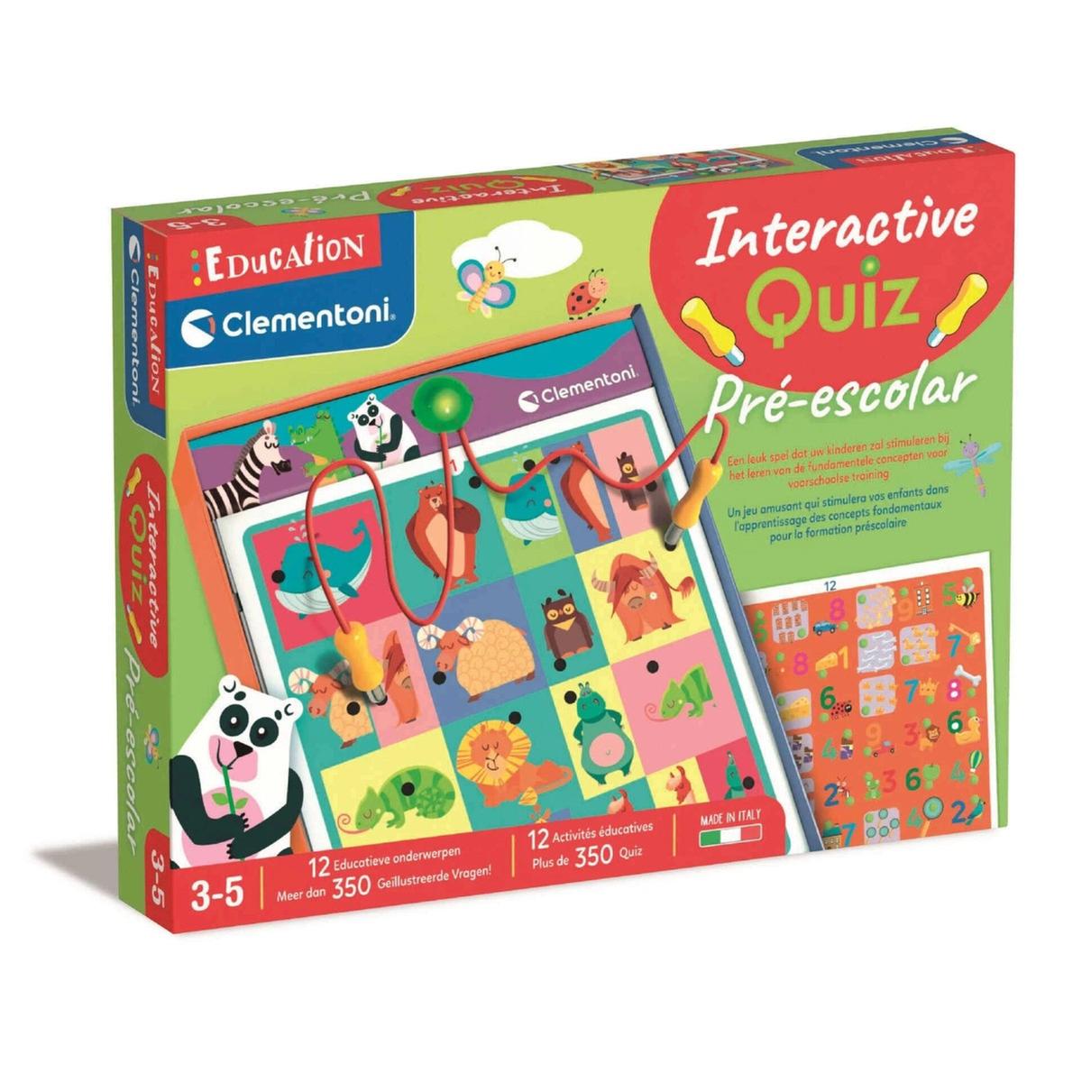 Interactive Quiz Pré-Escolar