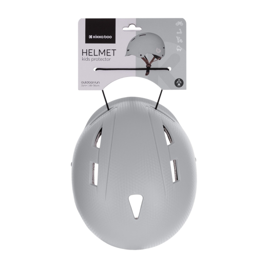 Capacete Kikkaboo cinzento
