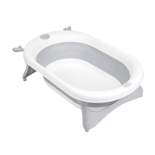 Banheira dobrável cinzenta