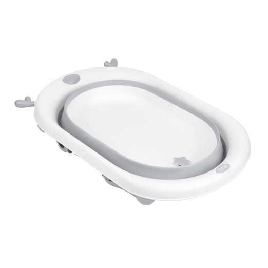 Banheira dobrável cinzenta