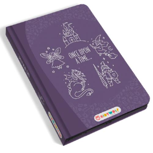 Bloco de desenho c/ Ilustrações Fantasia