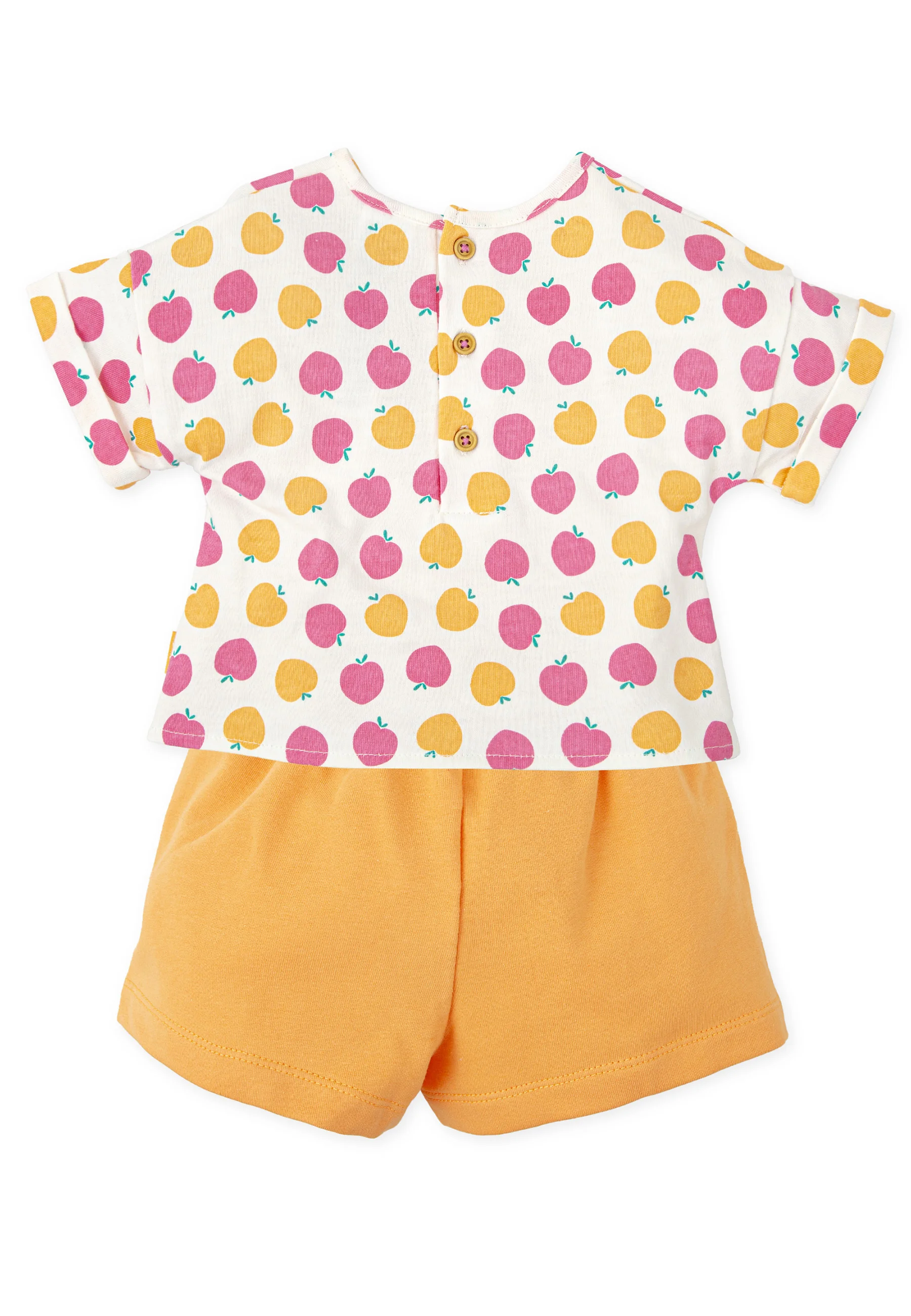 Conjunto 2 pcs pessego menina