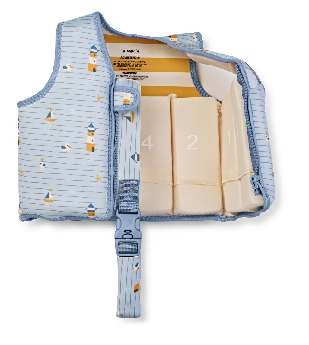 Colete Flutuante Aprendizagem - Navy Hugs