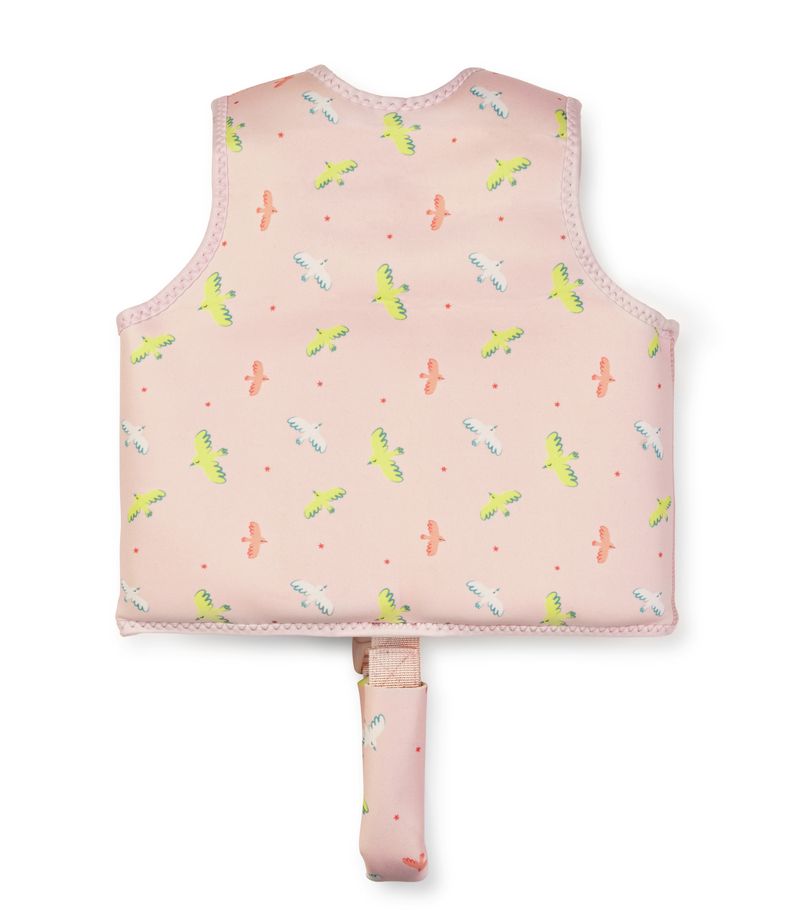 Colete Flutuante Aprendizagem rosa