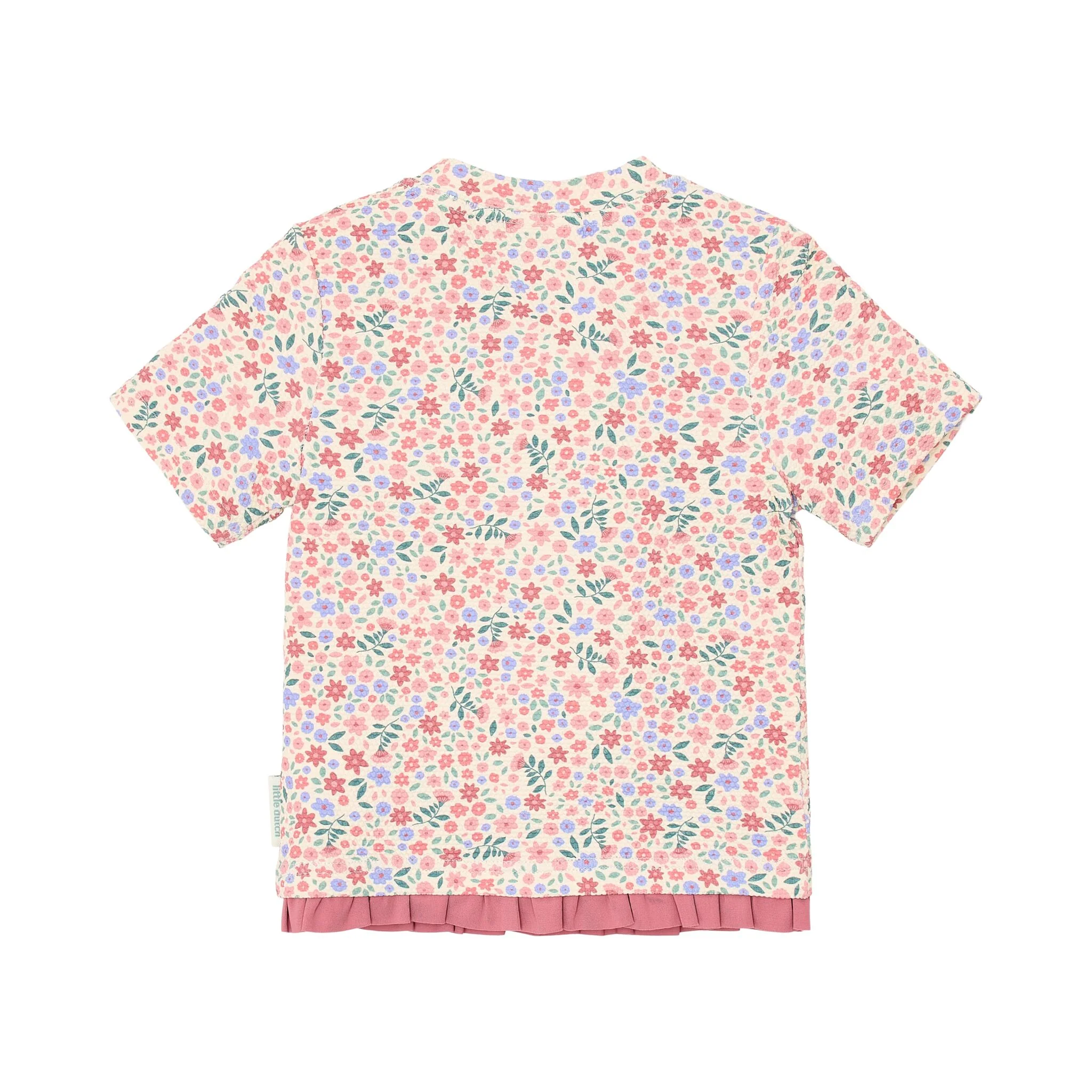 Camisa de banho de manga comprida - Estampado floral