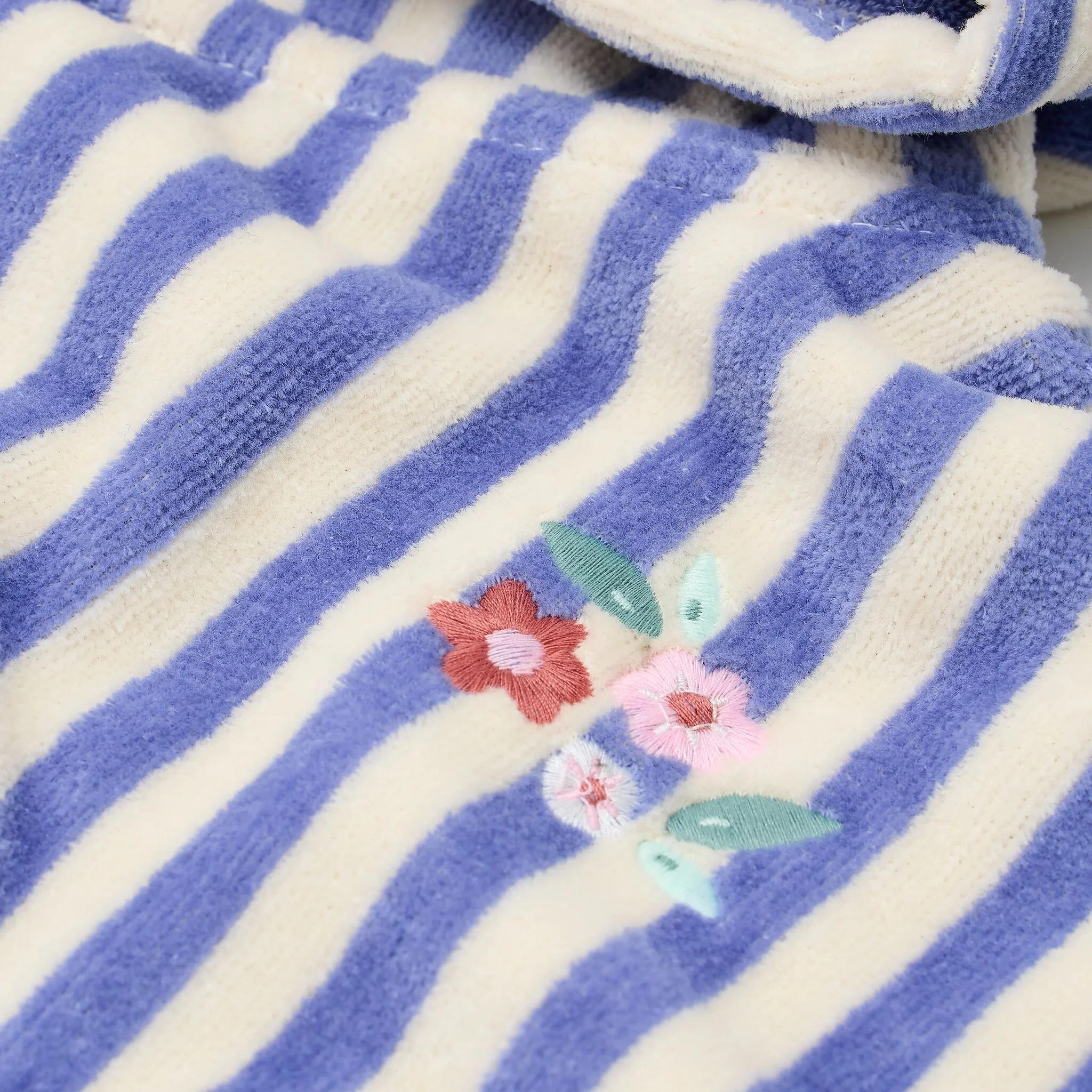 Poncho Dreamy Purple Stripe