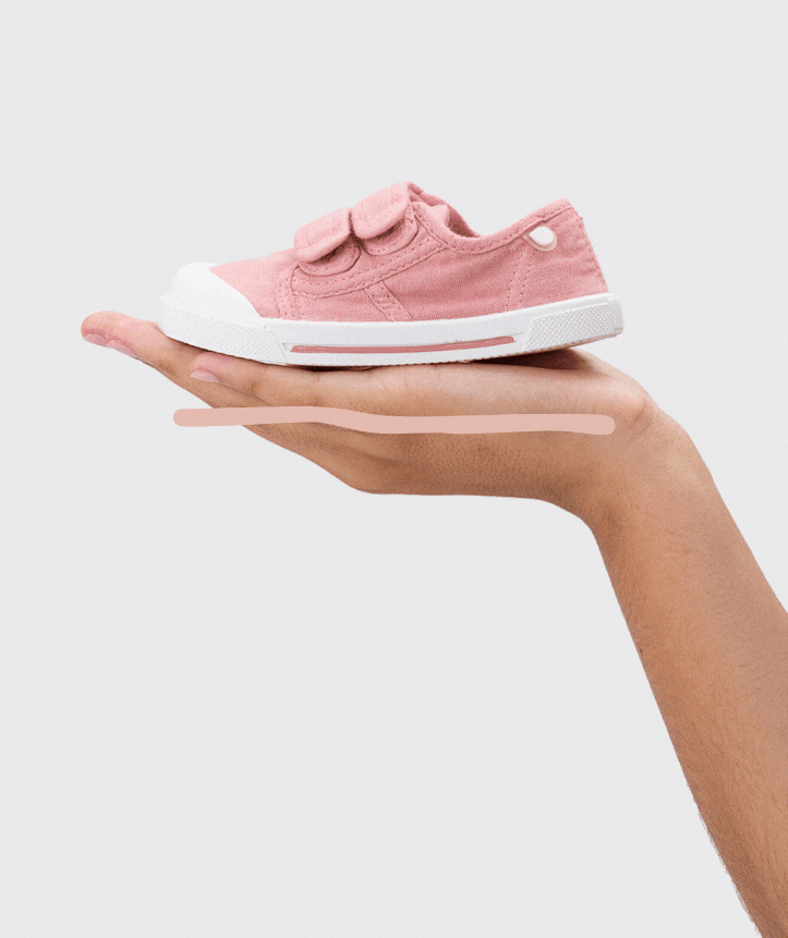 Tênis Canvas V. - nuevo rosa