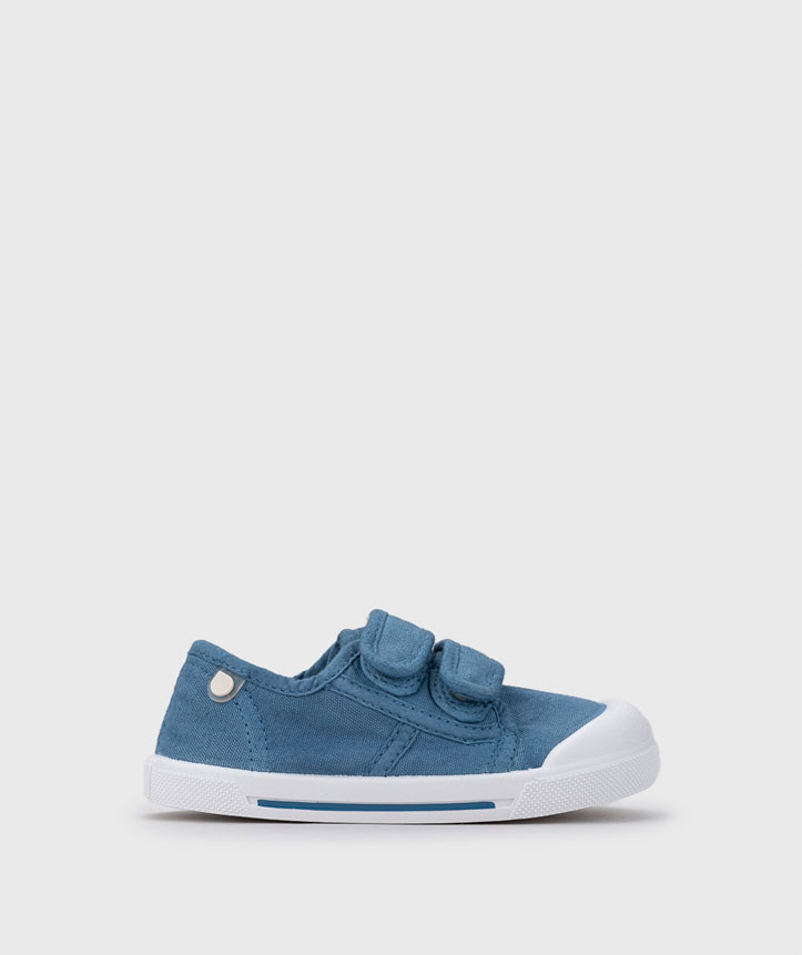 Tênis canvas V. - jeans
