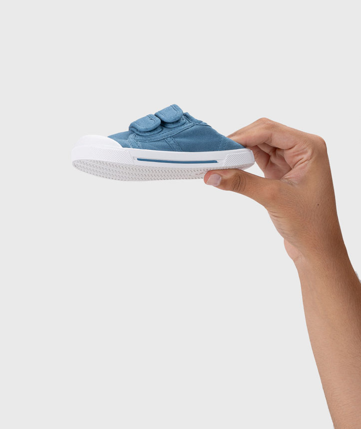 Tênis canvas V. - jeans