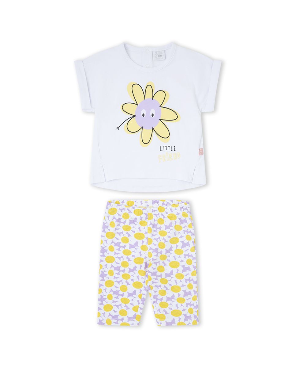 Conjunto 2 pcs menina little friend