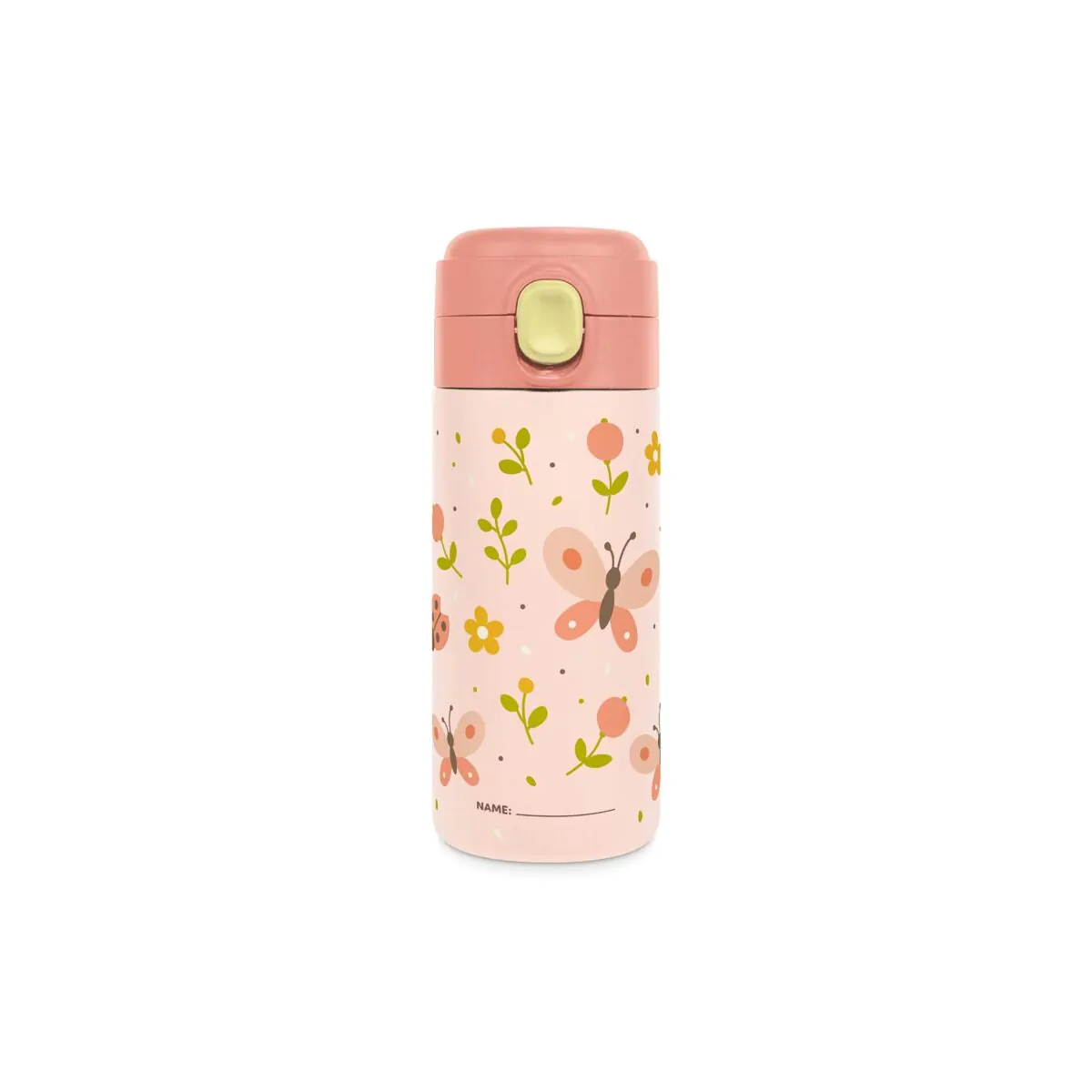 Garrafa de aço 320ml - Butterfly