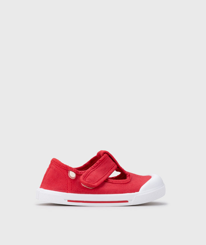 Sapatilhas Canvas Pepito vermelho