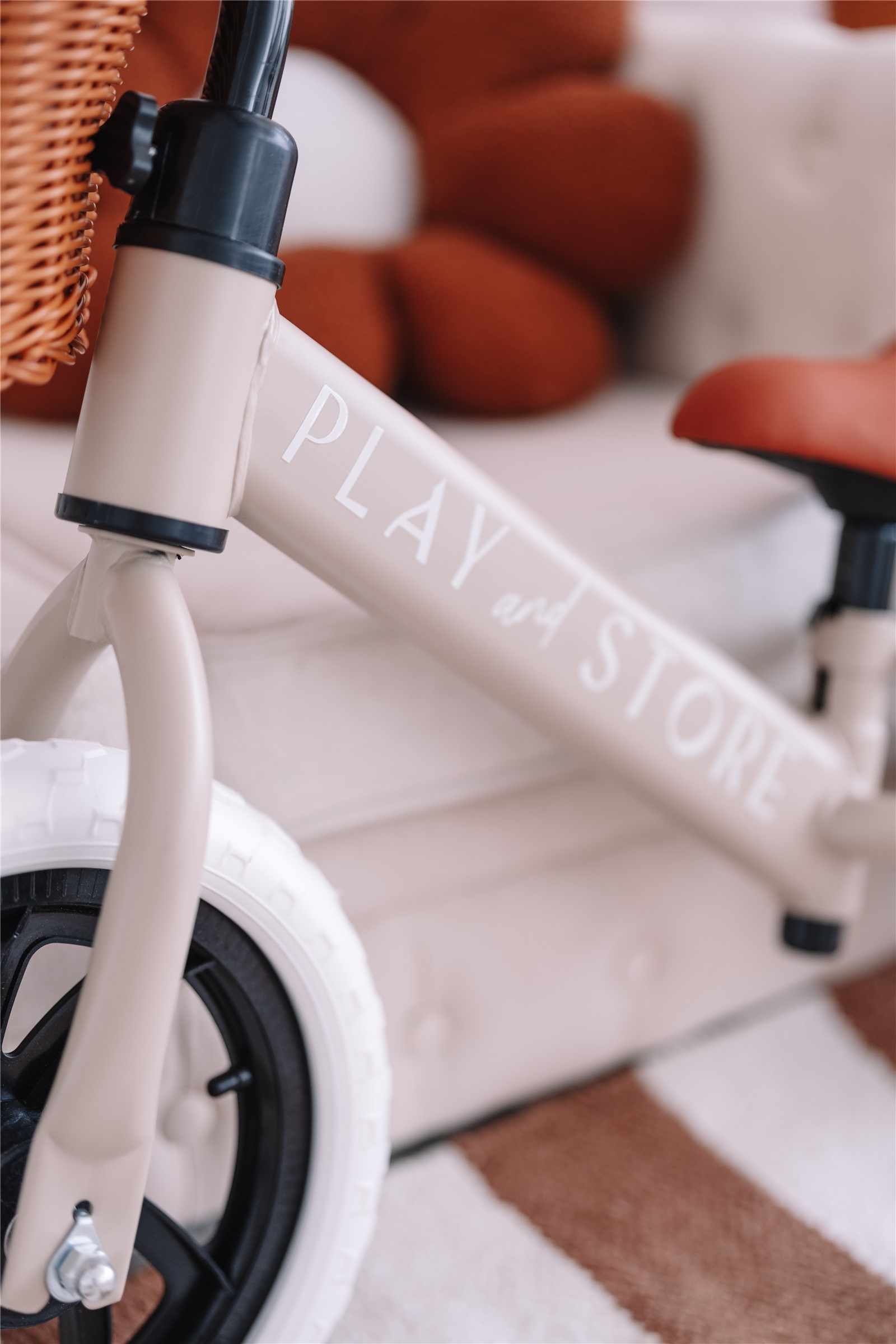 Bicicleta Equilíbrio Premium -  Taupe