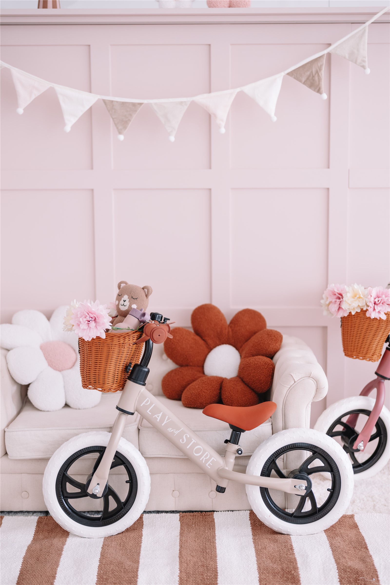 Bicicleta Equilíbrio Premium -  Taupe