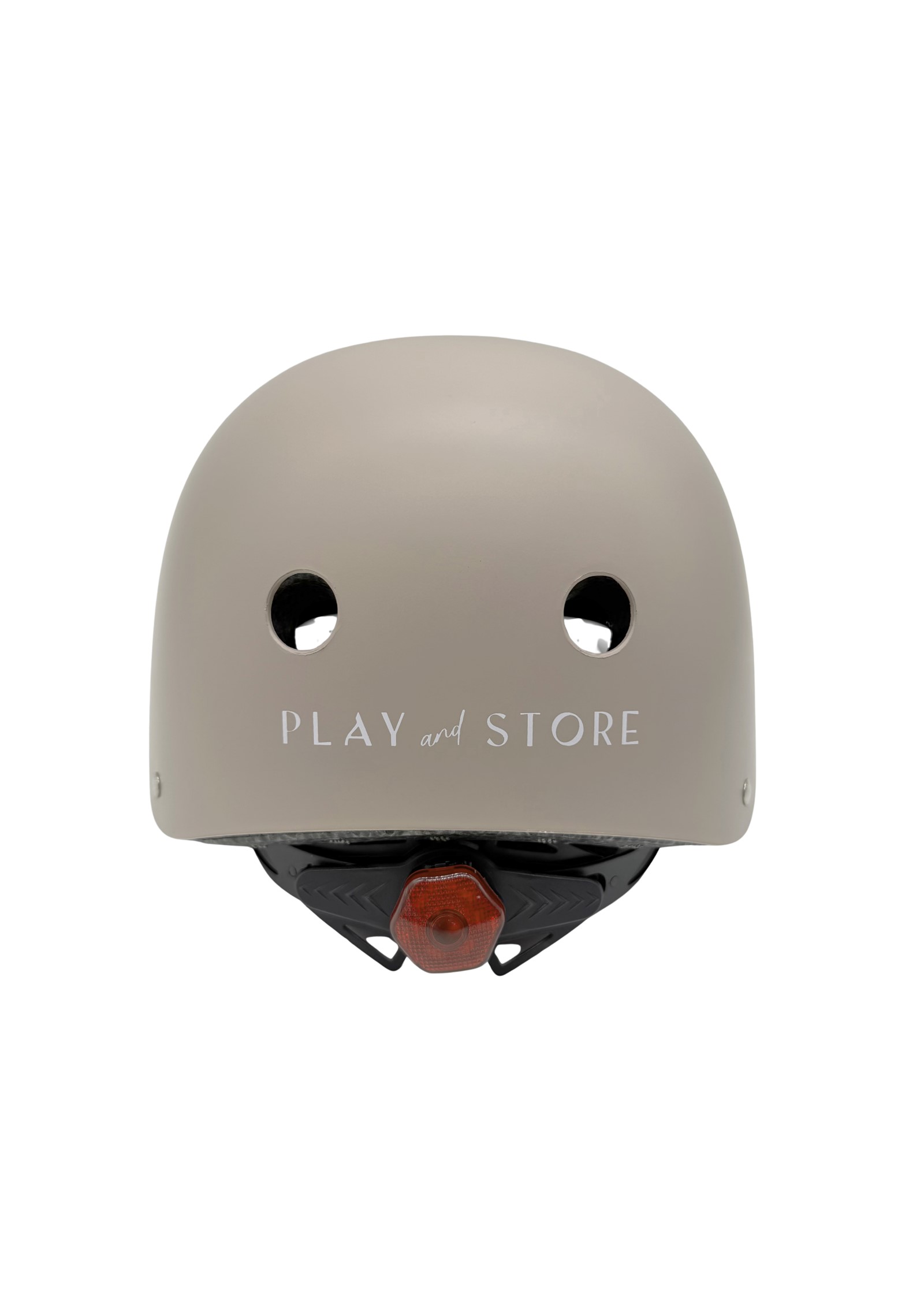 Capacete Com Luz – Taupe