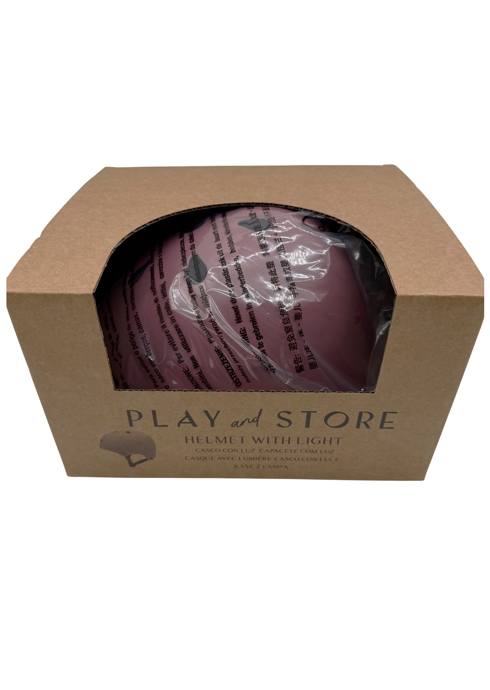 Capacete Com Luz – Cherry