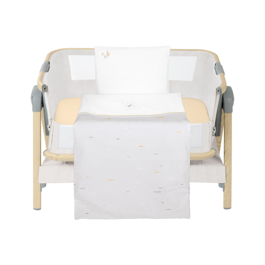 Conjunto 3pcs berço 80x50cm Seally Me