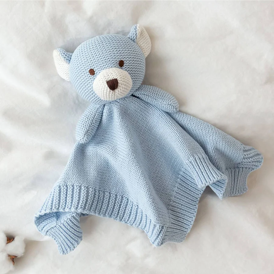 Doudou ursinho algodão