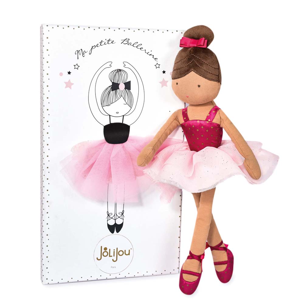 Boneca de pano bailarina - Isadora 35cm
