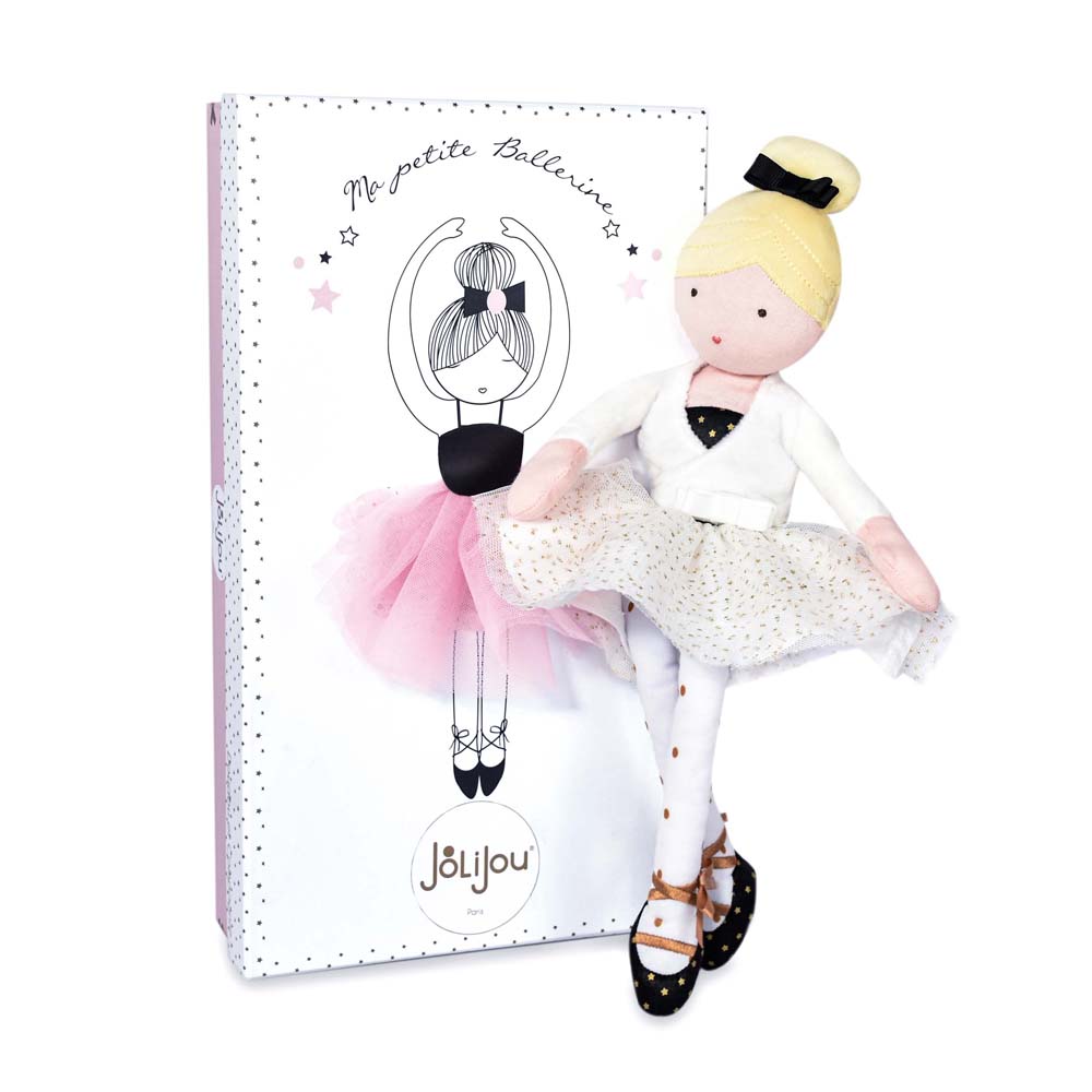 Boneca de pano bailarina - Anais 35cm