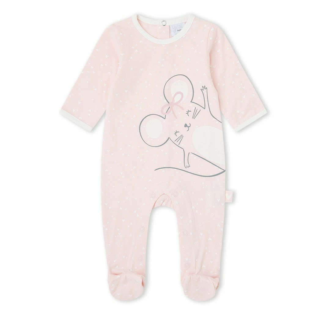 Babygrow rato feliz menina