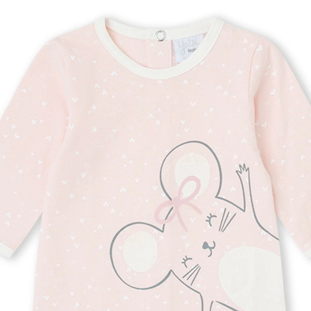 Babygrow rato feliz menina