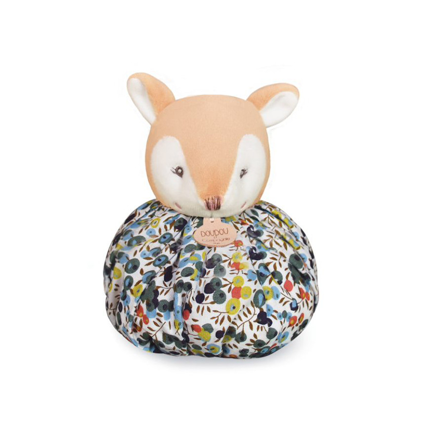 Doudou em forma de bola -  cervo
