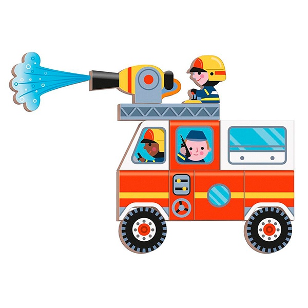 Livro magnetico Bombeiros