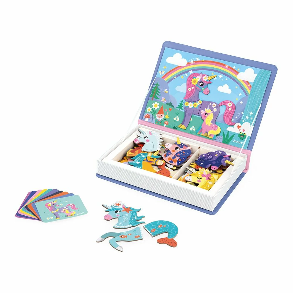 Livro magnetico Licornes