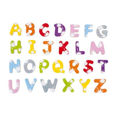 52 letras magnética splash