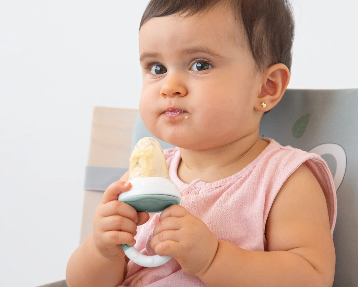 Alimentador anti-asfixia sálvia