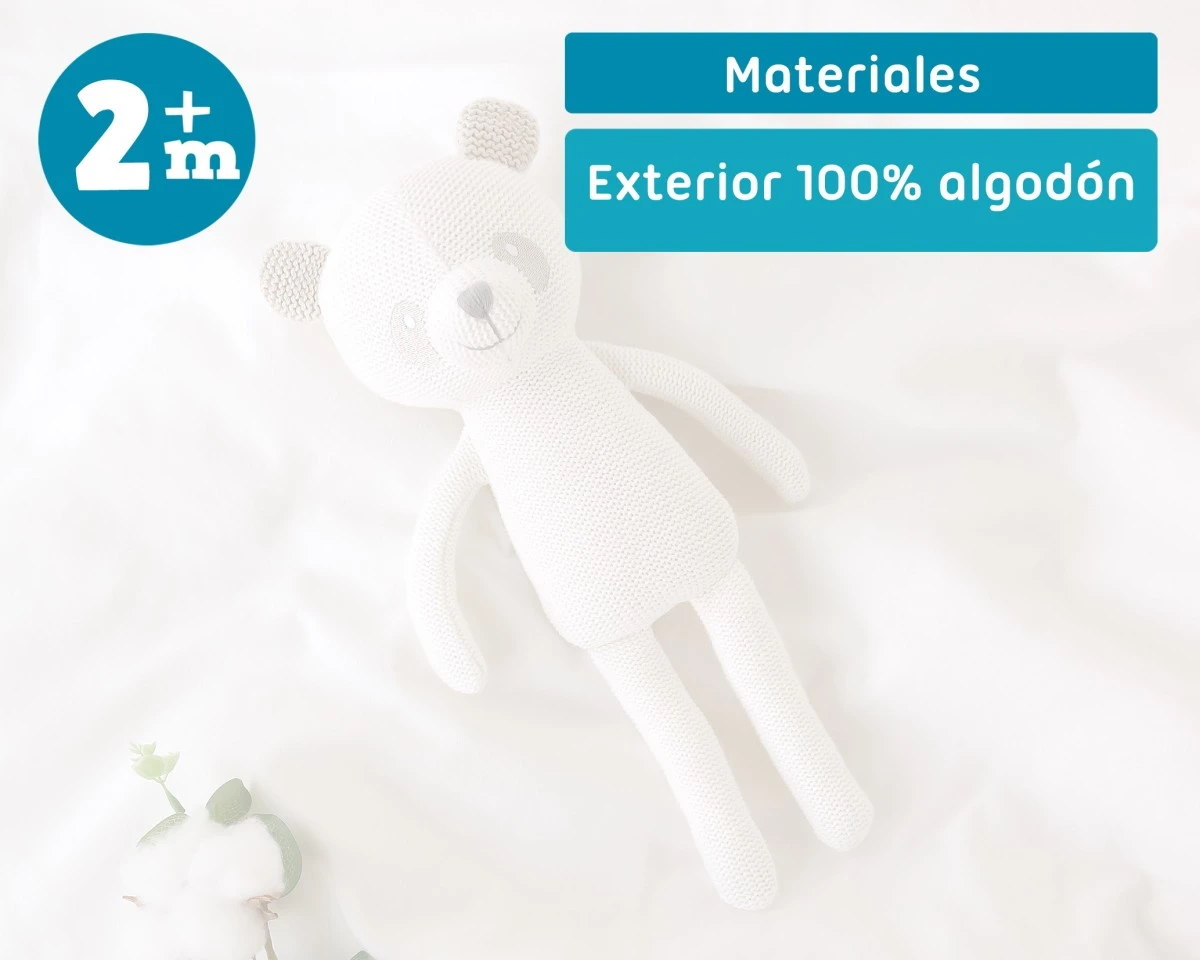 Peluche urso panda perna longa algodão