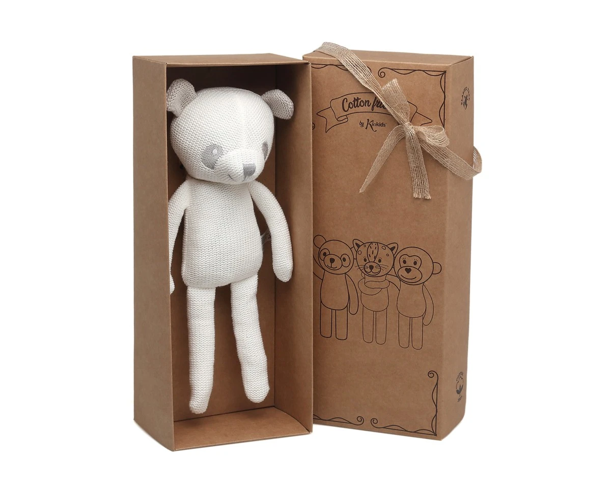 Peluche urso panda perna longa algodão