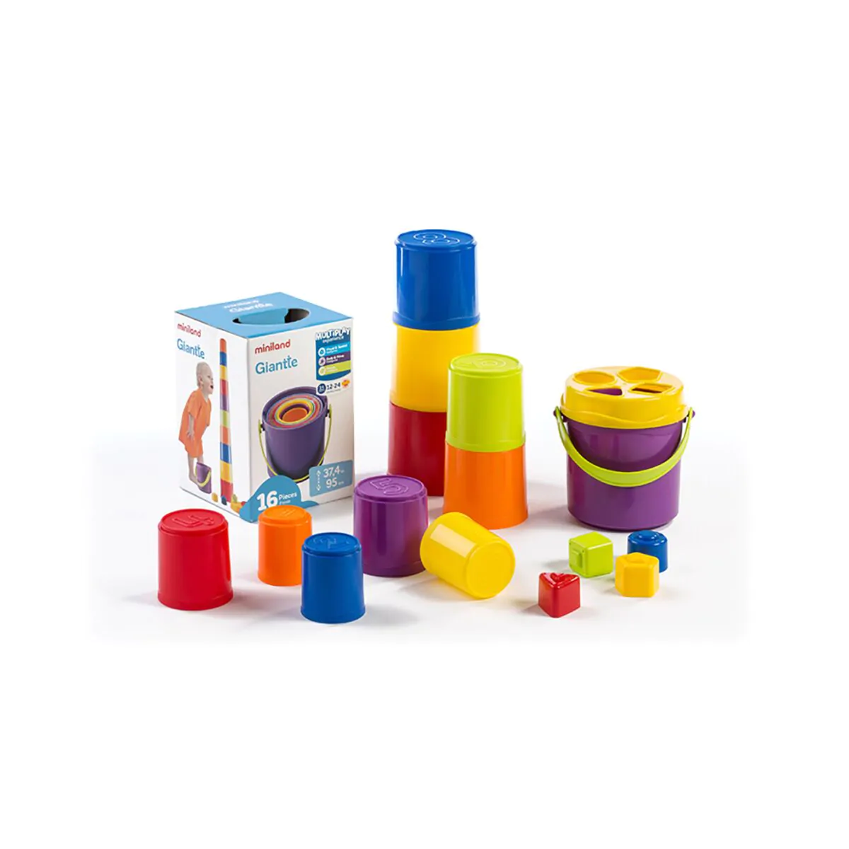 Cubo empilhável - Giantte