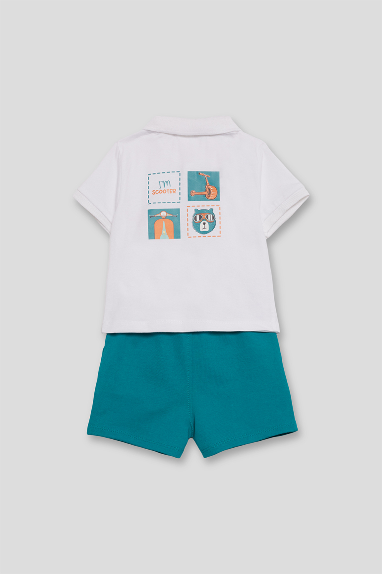 Conjunto 2 pcs Sco menino