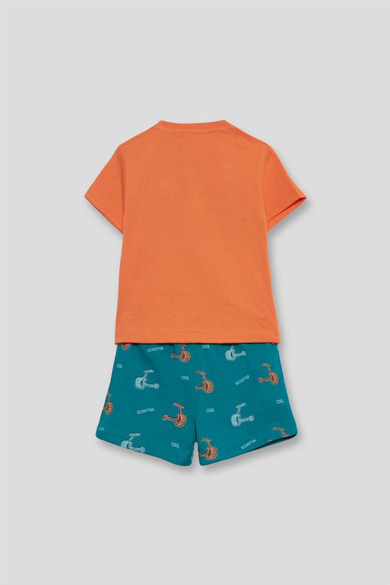 Conjunto 2 pcs  i am scooter menino