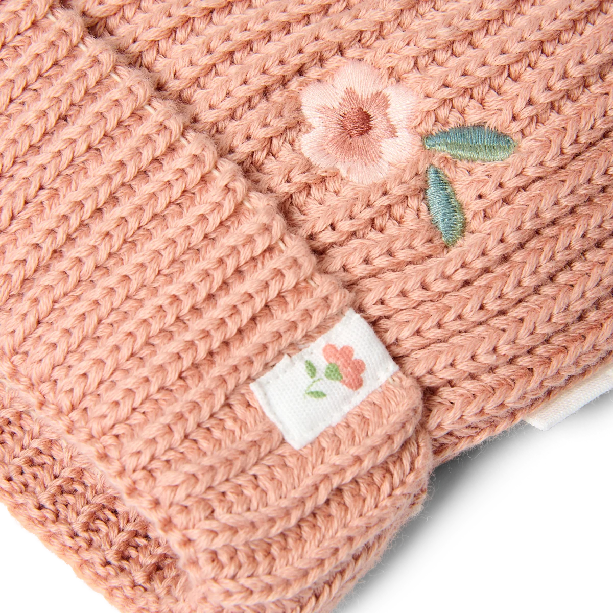 Gorro de malha menina Deep Pink