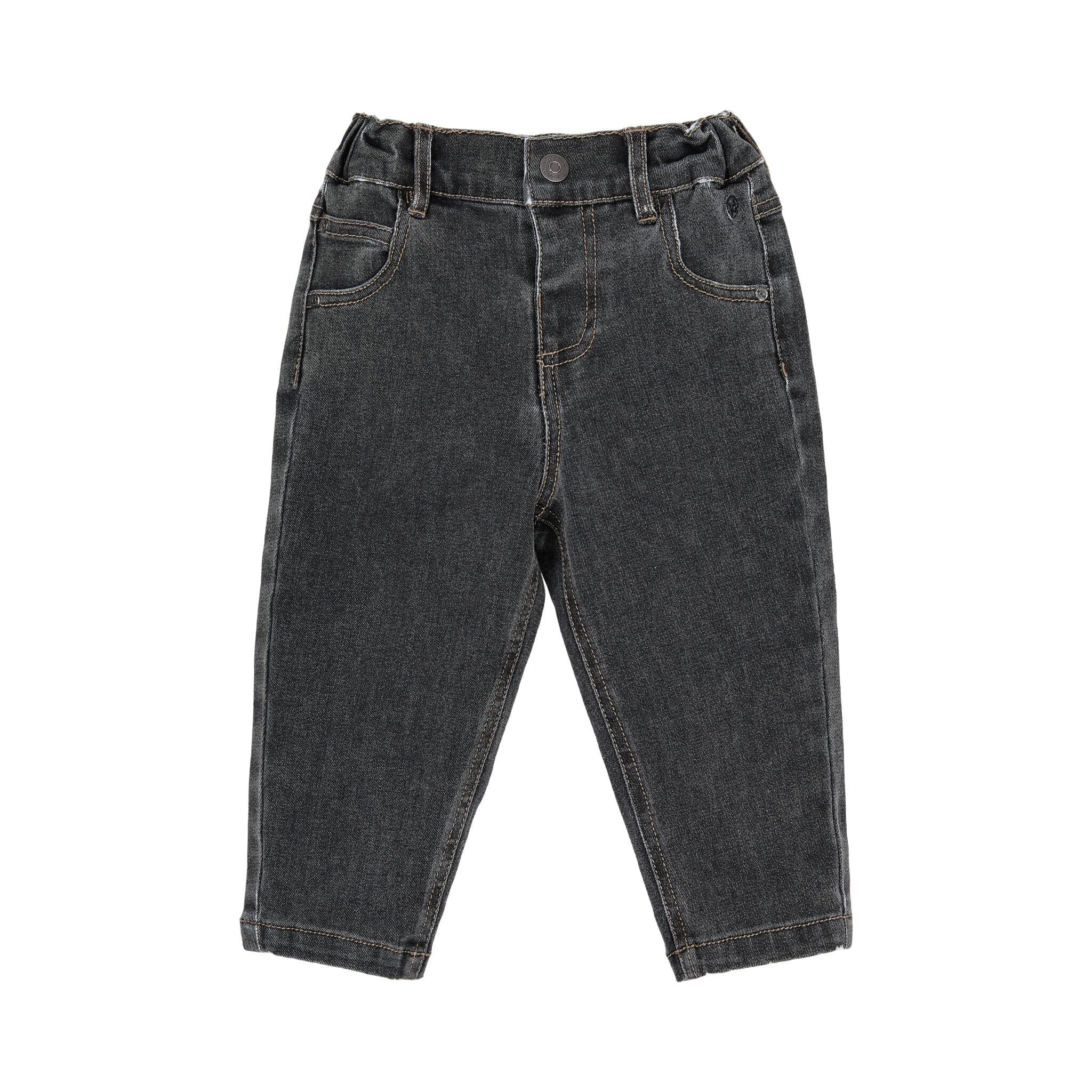 Calça Denim cizento escuro