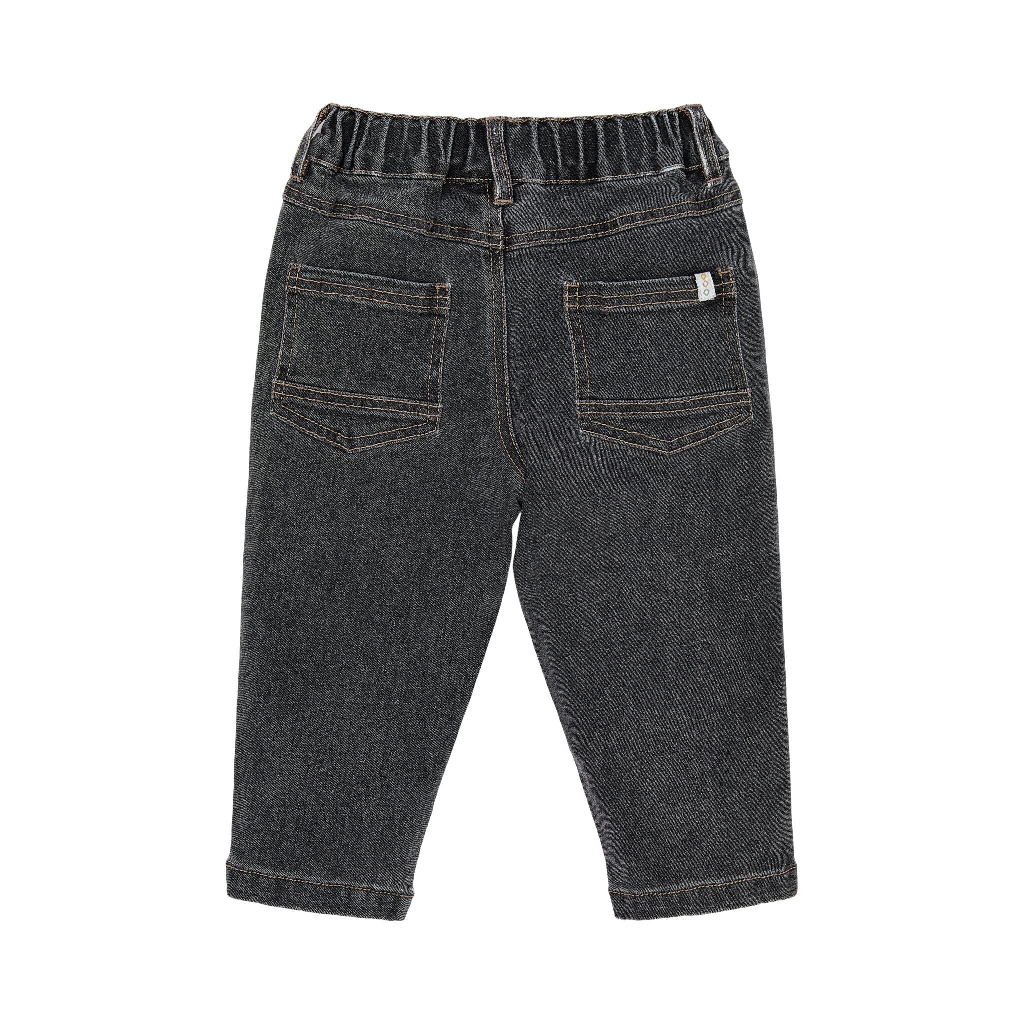 Calça Denim cizento escuro
