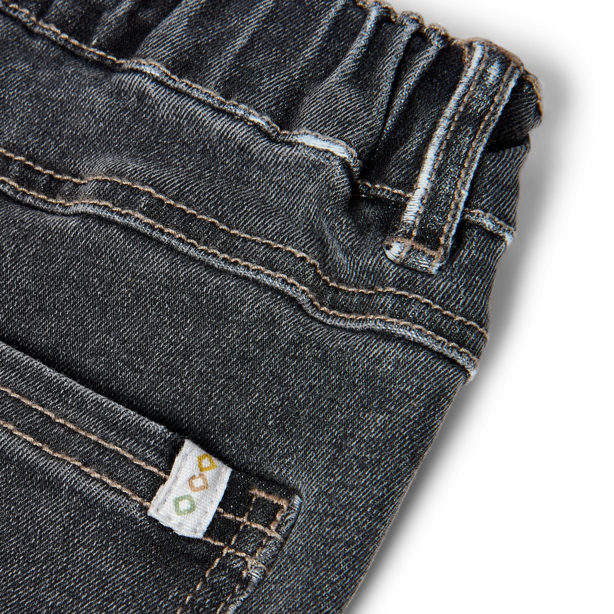 Calça Denim cizento escuro