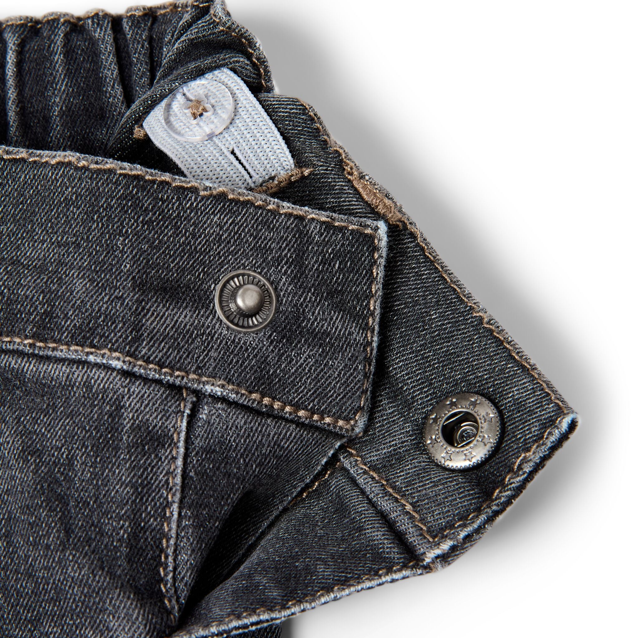 Calça Denim cizento escuro