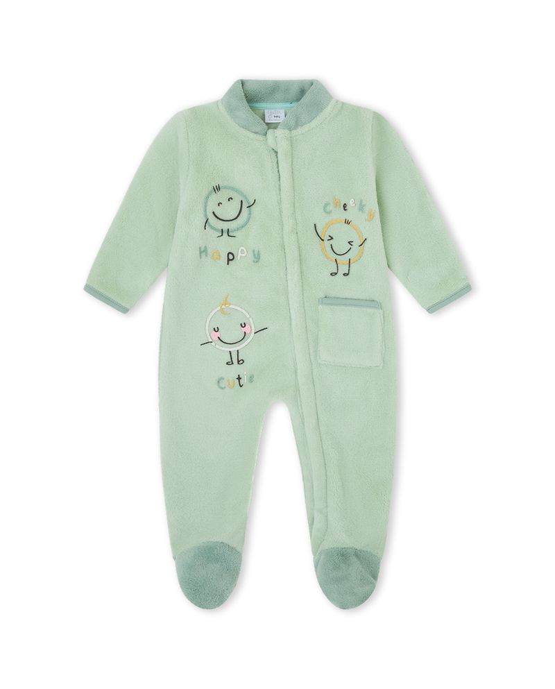 Babygrow - happy cheeky cutie