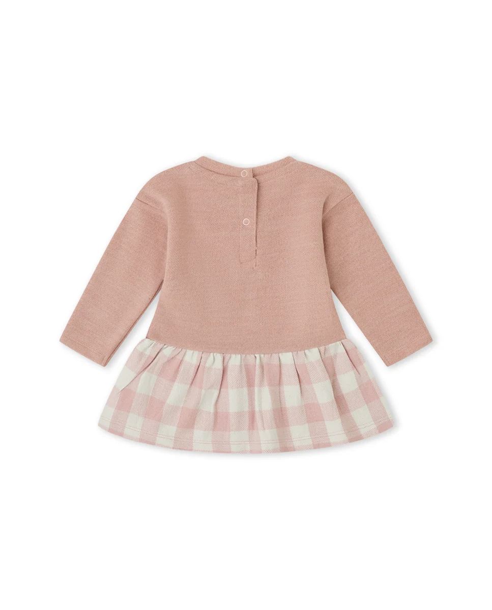 Vestido - cor rosa CH