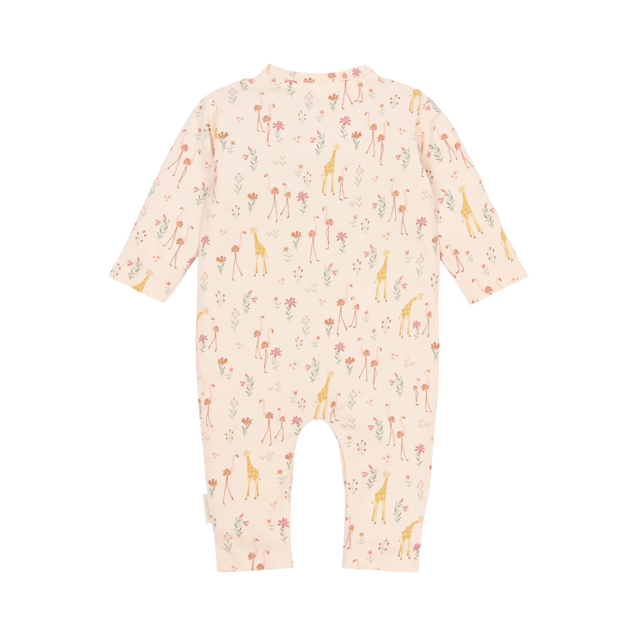 Babygrow com estampa de safari florido - new born