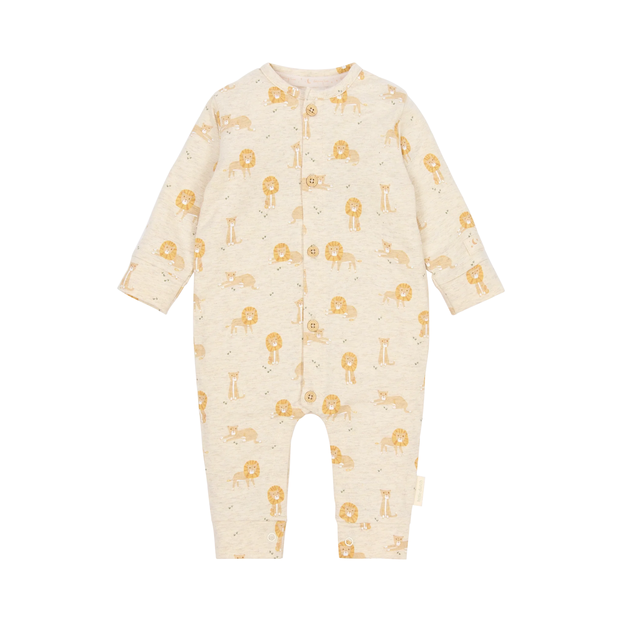 Babygrow - macacão safari leopardo