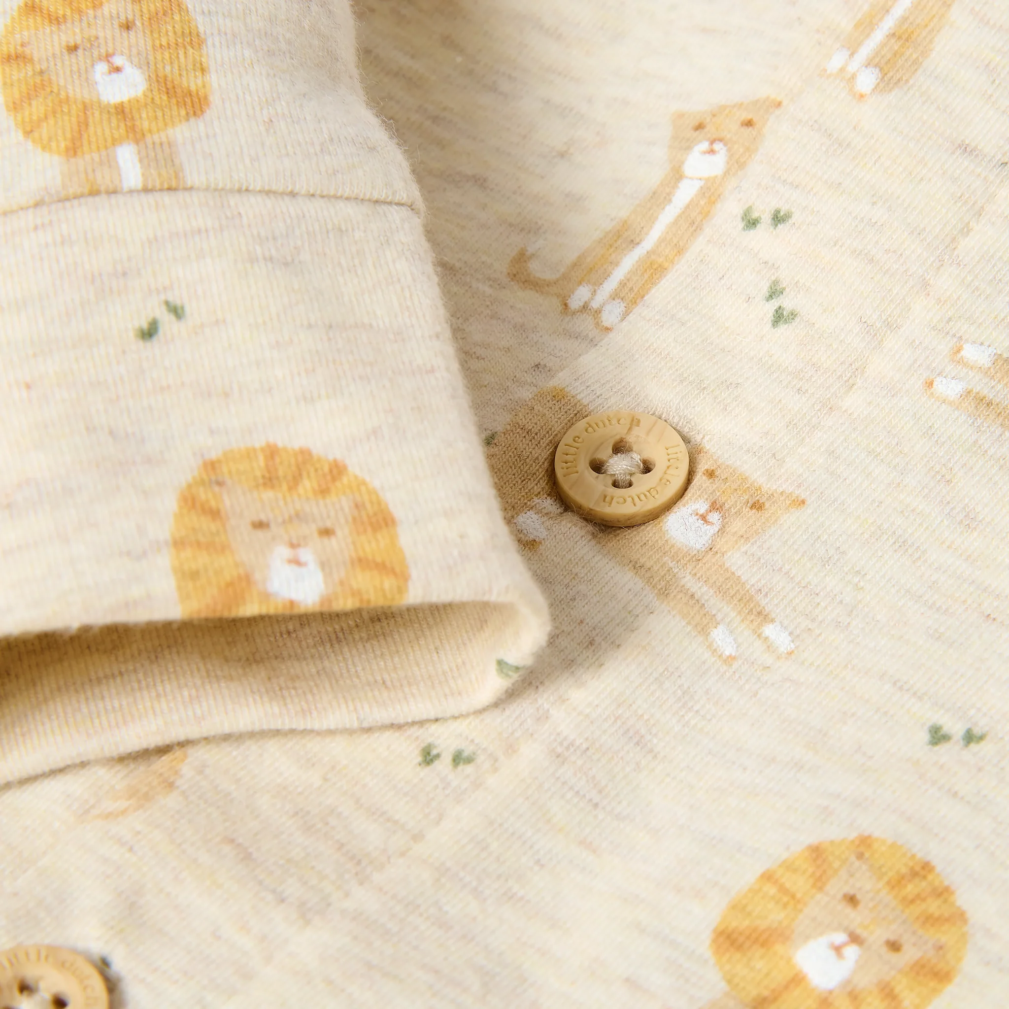 Babygrow - macacão safari leopardo