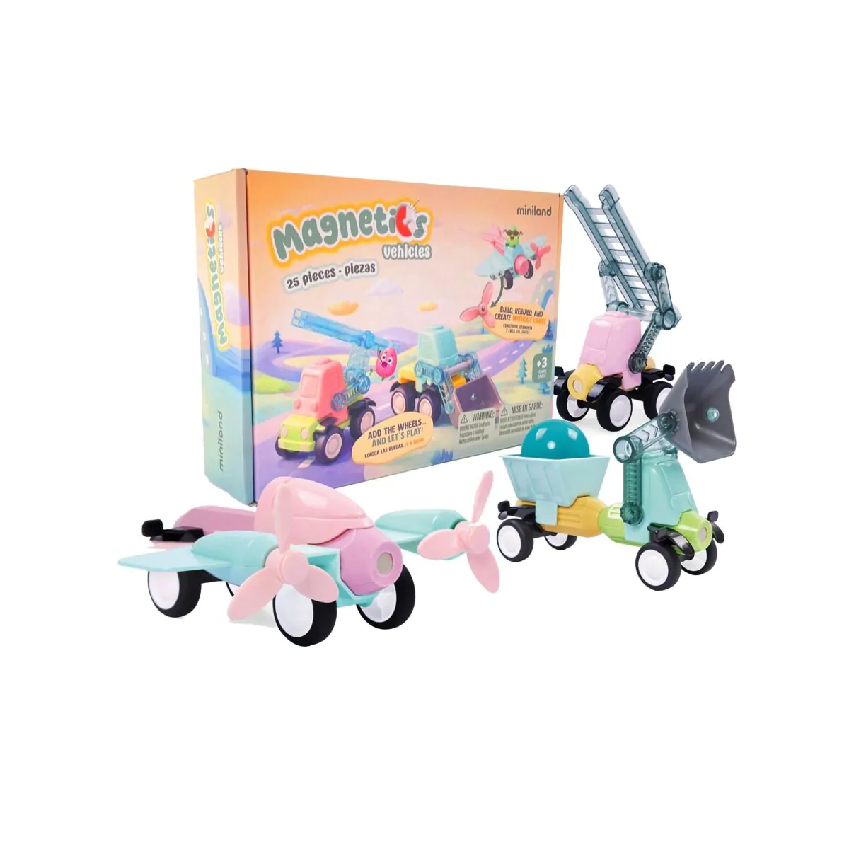 Veiculo magnético - 25pcs